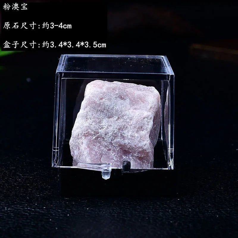 Natural Crystal Ore Specimen Gemstone Collection for Children's Science Teaching Color Raw Stone Ornament and Gift