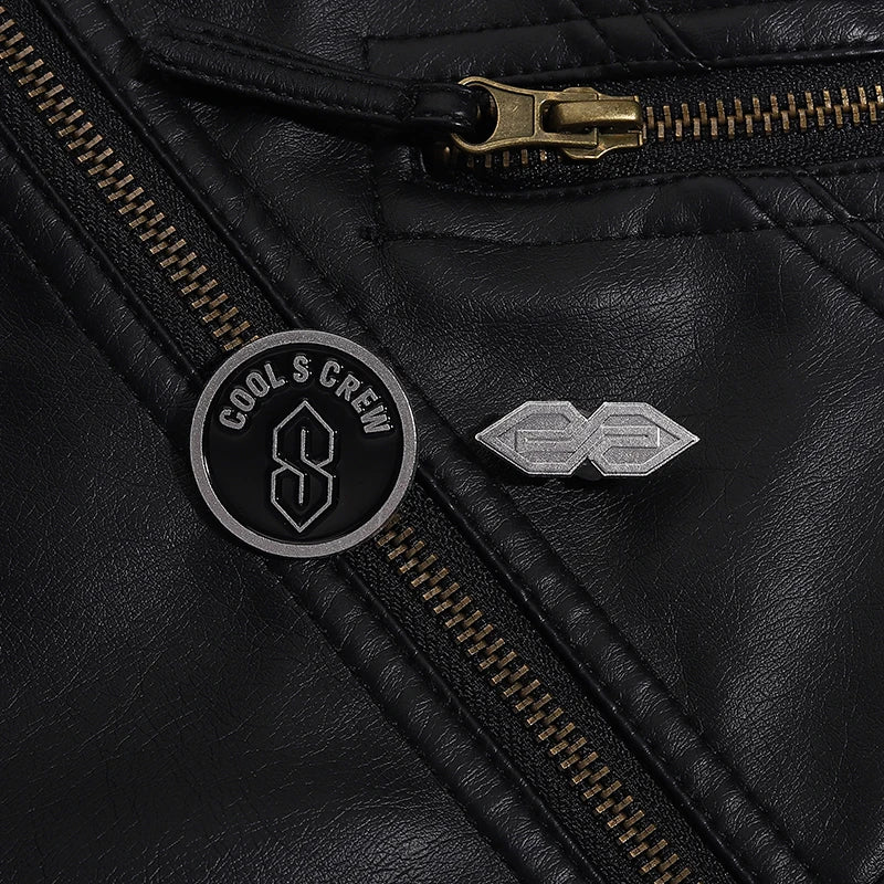 Cool S Crew Enamel Pins Punk Vintage S Logo Brooches Backpack Lapel Badge Fashion Jewelry Gift for Friends