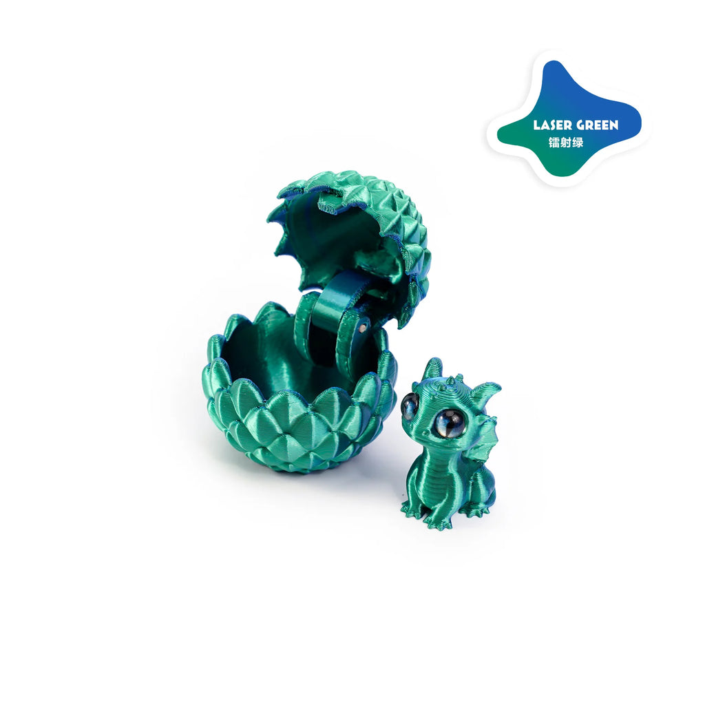 2025 Originality 3D Printed Dragon Egg Toy Model Creative Decompression Movable Plastic Children's Animal Dinosaur Collection