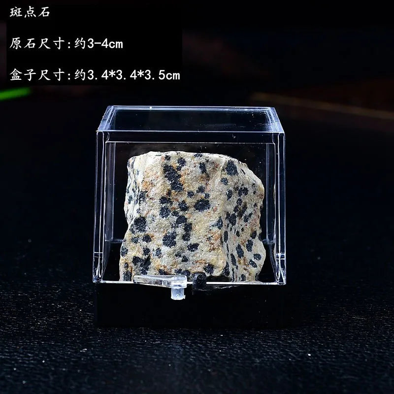 Natural Crystal Ore Specimen Gemstone Collection for Children's Science Teaching Color Raw Stone Ornament and Gift
