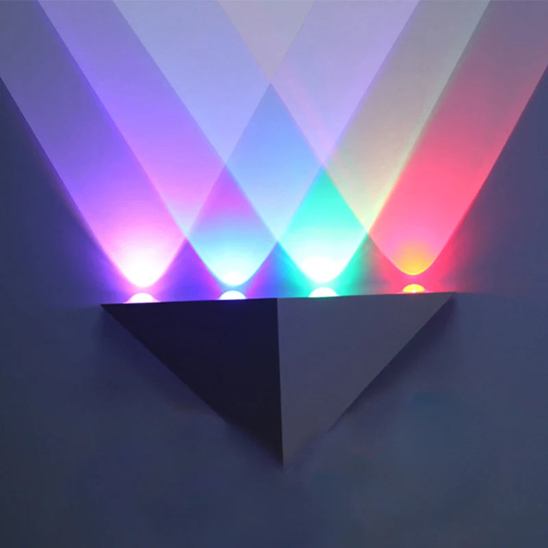 Hagood New Arrival 5W Triangle Decorative Led Wall Light AC85-265V Indoor Lighting Scandinavian Fancy Simple Modern Vintage