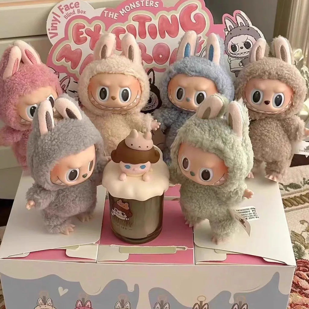 In Stock Labubu Have a Seat Plush Toy Clips Fashion Accessories Blind Box Trend Desktop Decorations Collectibles | Fast Shipping