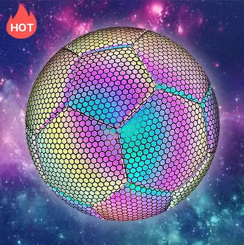2024 Size 5 Luminous Soccer Ball  Glowing Football Light up Glow in the Dark Led Glowing Soccer Ball for Outdoor Training Gifts