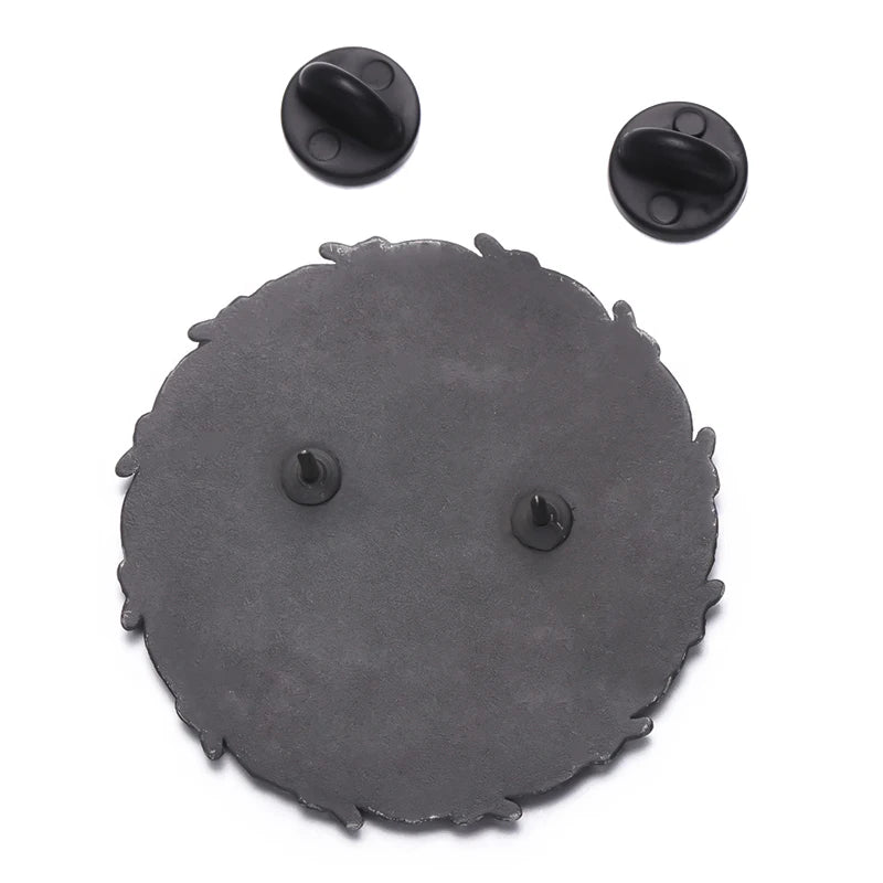 Retro Punk Skull Enamel Pins Brooches Badges Creativity Gothic Jewelry Clothes Backpack Lapel Pin Skeleton Motorcycle Vintage