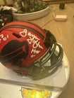 James Lofton/Marv Levy Autographed Buffalo Bills Rave Mini Helmet, HOF INSC TSE