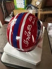 Andre Reed/Steve Tasker signed inscribed mini helmet Buffalo Bills TSE COA