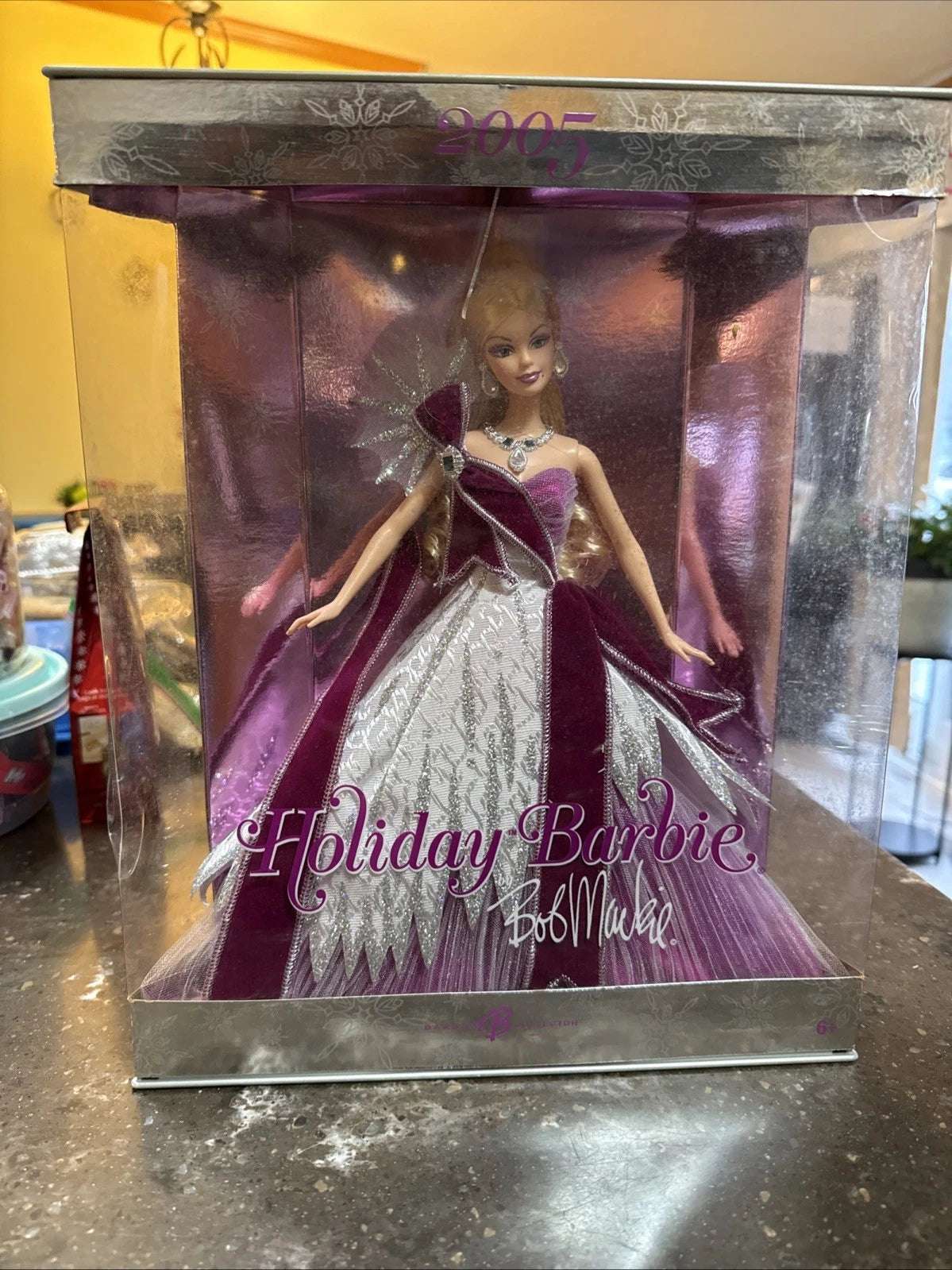 2005 Mattel HOLIDAY BARBIE Doll -BOB Mackie Collector