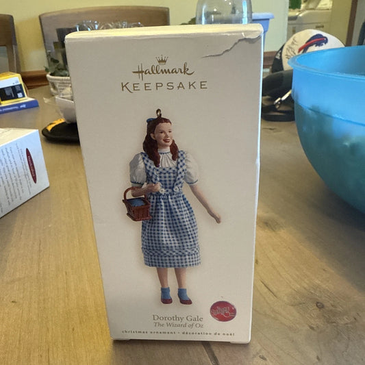 Hallmark Keepsake Ornament 2007 Dorthy Gale The Wizard Of Oz New Inox
