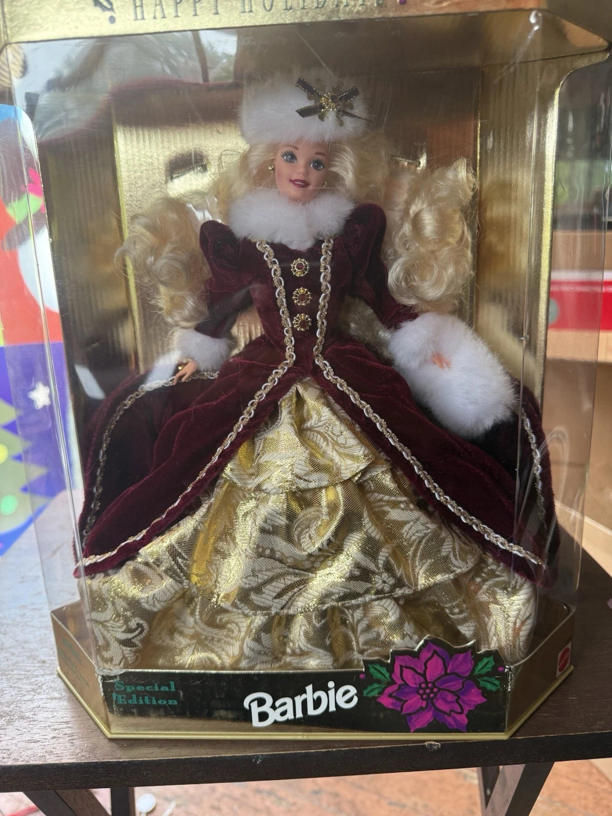 Collectible Mattel 1996 Happy Holidays Barbie #15646